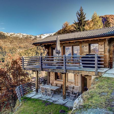 Chalet Le Cerf La Tzoumaz Exterior foto
