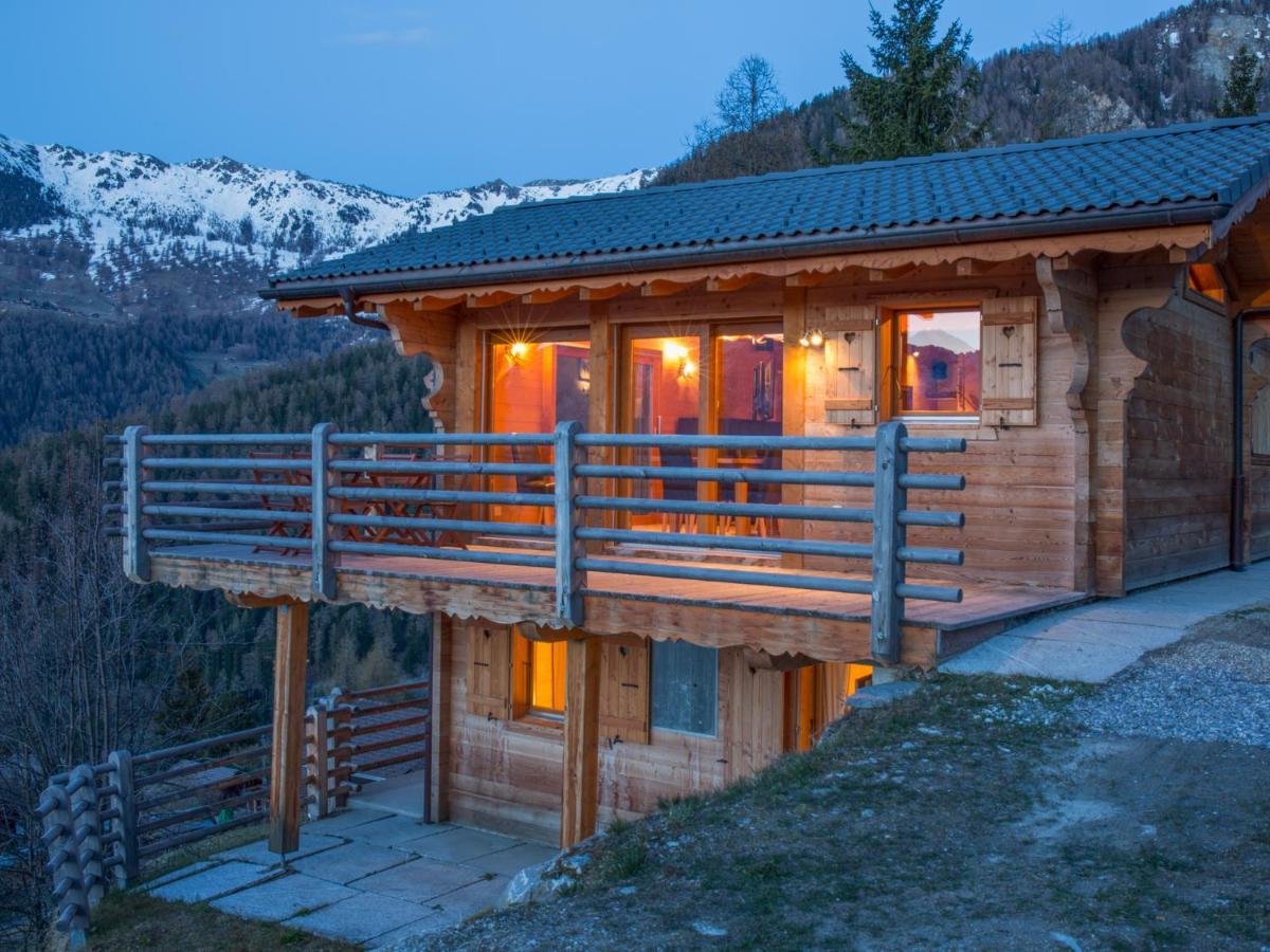 Chalet Le Cerf La Tzoumaz Exterior foto