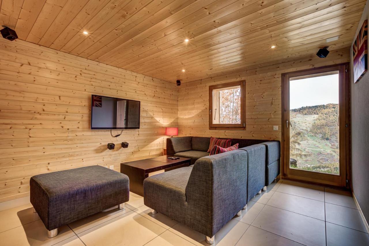 Chalet Le Cerf La Tzoumaz Exterior foto