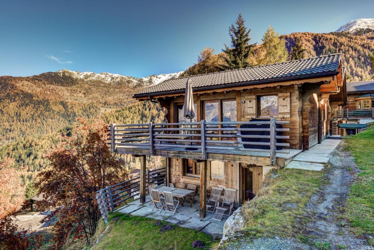 Chalet Le Cerf La Tzoumaz Exterior foto